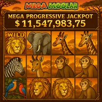 Blazingwildz - Mega Moolah Slot Game - Microgaming
